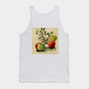 Red and Green Apples Tank Top